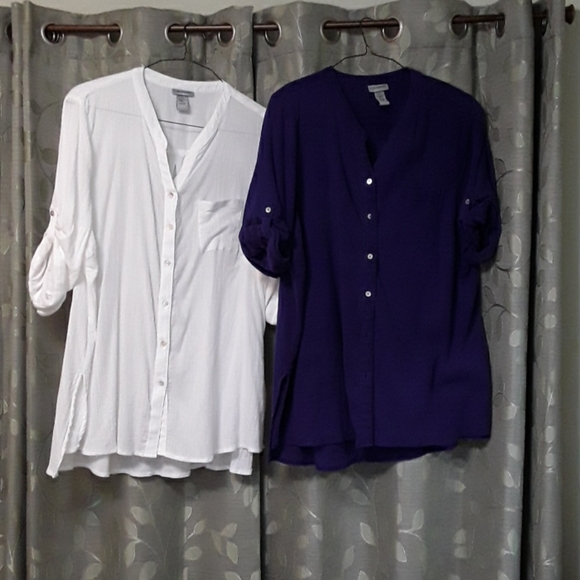 Blouses 2 for $40 or $25 each - Picture 1 of 1